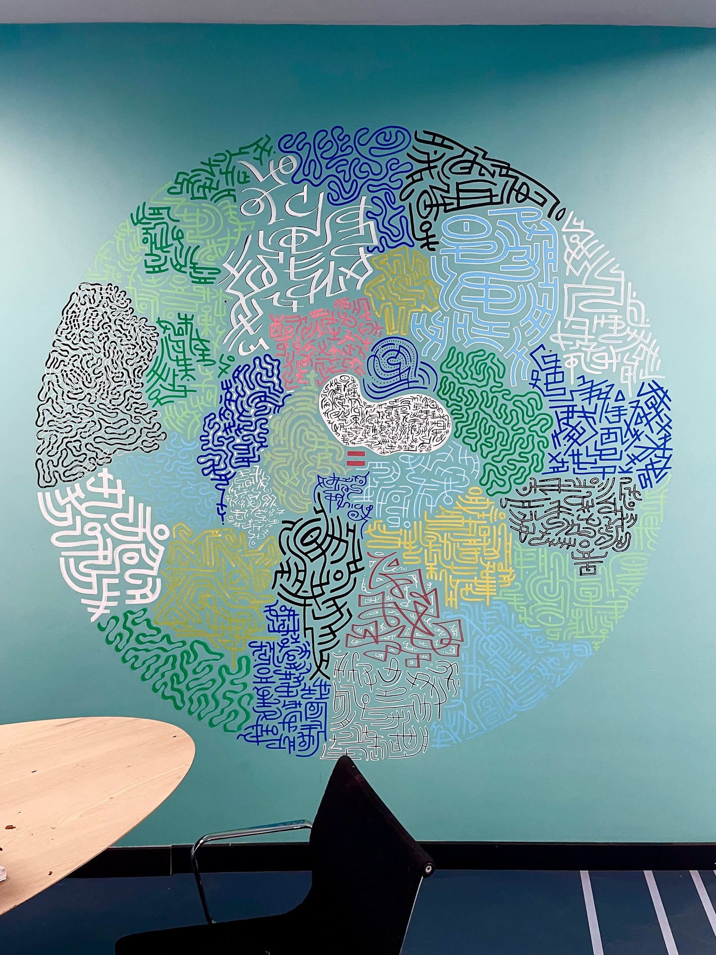 Round Mural